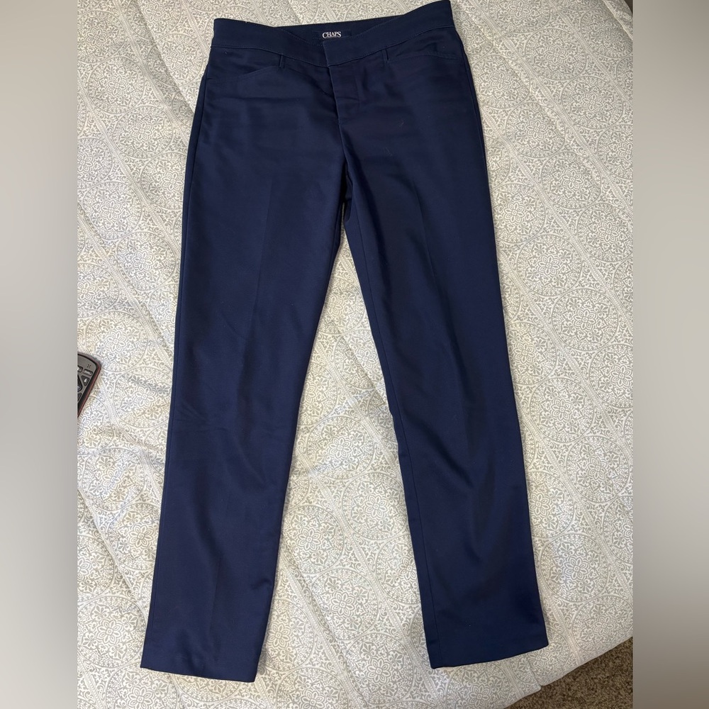 Chaps women Navy Dress Pants